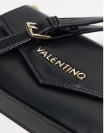 Valentino sunshine envelope crossbody bag in black