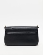 Valentino sunshine envelope crossbody bag in black