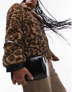 Sullivan barrel shoulder bag in black