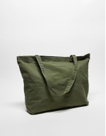 Orlando logo tote bag in khaki