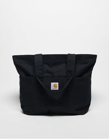 parker tote bag in black