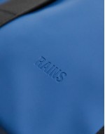 tote bag mini with tonal logo in blue