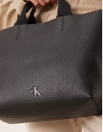 mini tote bag in black