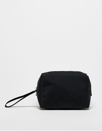 large make up bag in black